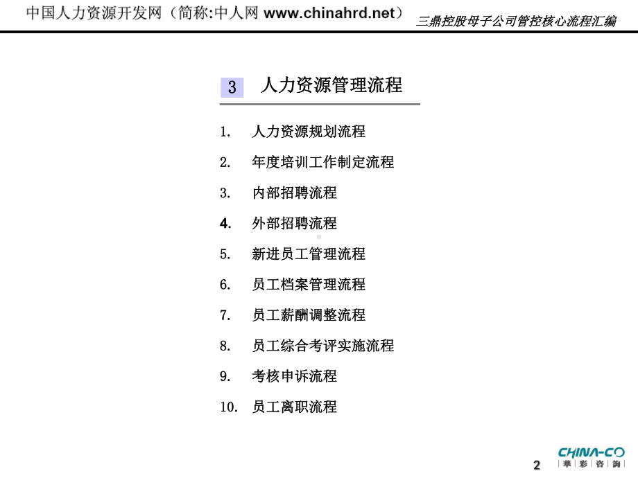 三鼎控股母子公司管控人力资源核心流程汇编课件.ppt_第2页