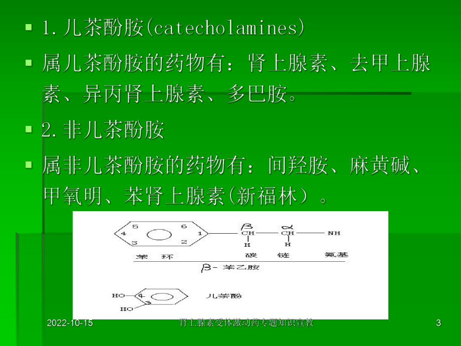 肾上腺素受体激动药专题知识宣教培训课件.ppt_第3页