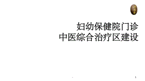 中医药综合治疗区项目-课件.ppt