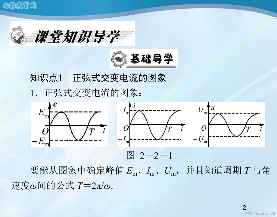 物理选修3-2粤教版22交变电流的描述-课件.ppt_第2页