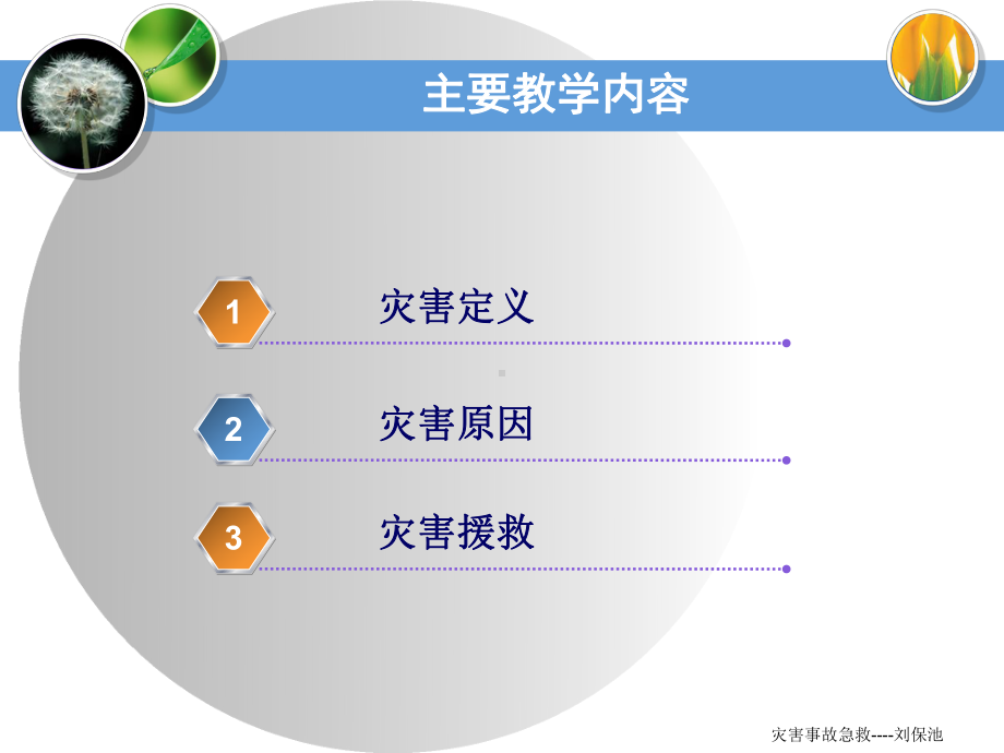 急诊医学课件9第九章灾害事故急救.ppt_第3页