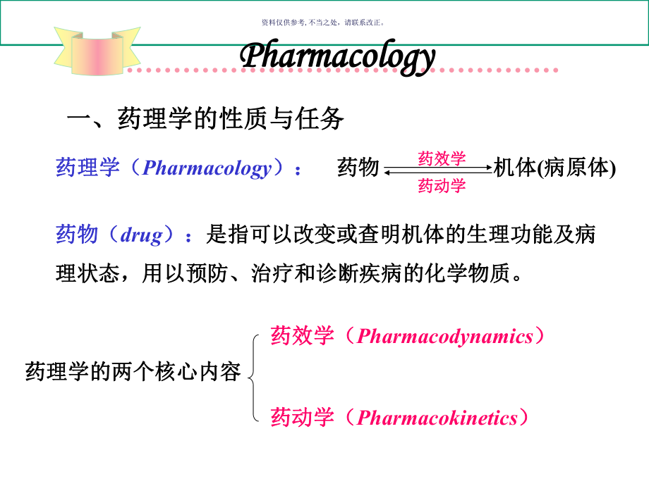 药理学总论医学宣教课件.ppt_第2页