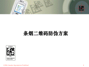 二维码业务应用-条烟防伪方案.ppt