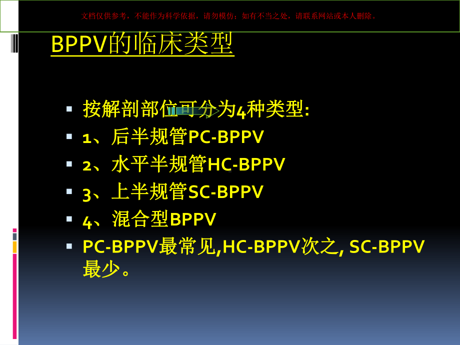 良性阵发性位置性眩晕课件.ppt_第3页