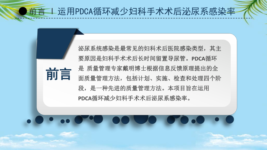 降低妇科术后泌尿系统感染PDCA总结课件2.pptx_第2页