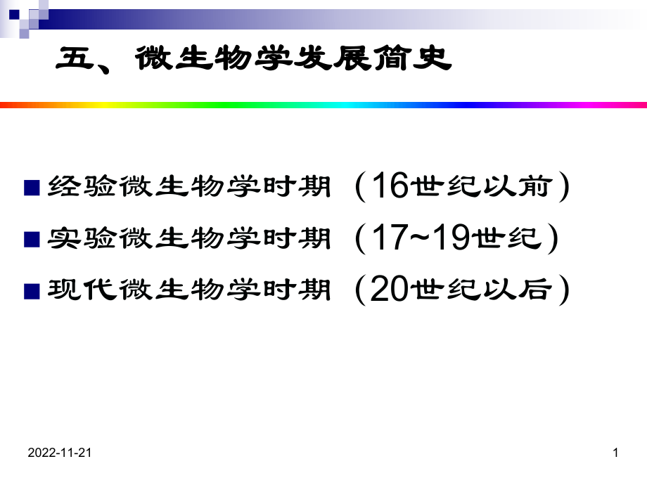 微生物的发展简史概要课件.ppt_第1页