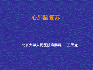 心肺脑复苏方案.ppt