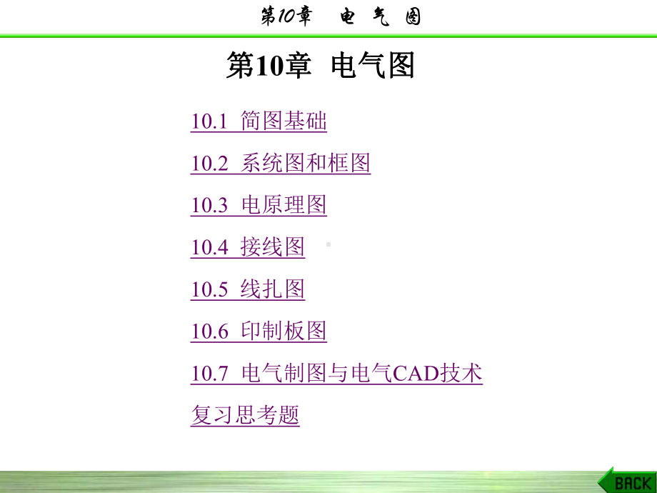 电子工程制图(西电版)第10章-电气图-课件.ppt_第1页