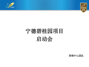 宁德项目启动会营销课件.ppt