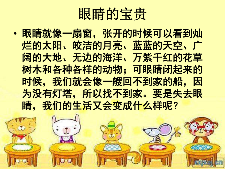 眼睛是心灵的窗户主题班会课件.ppt_第3页