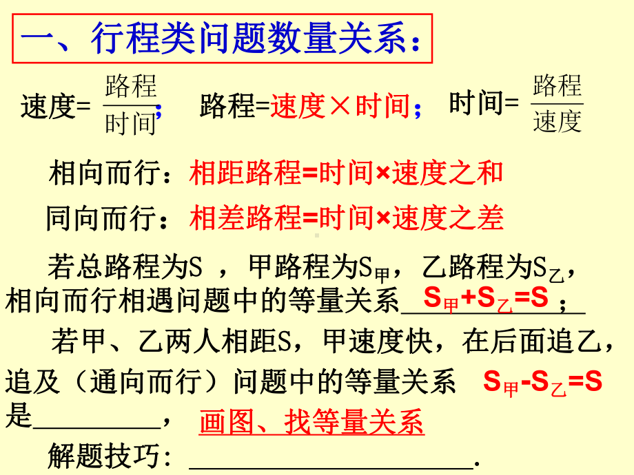 二元一次方程组(行程类)应用课件.ppt_第3页