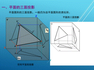 机械制图第二章-第5节-平面的投影-课件-2.ppt