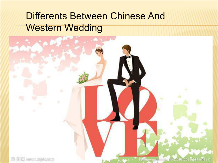 中西方婚礼差异英文版课件.ppt_第1页