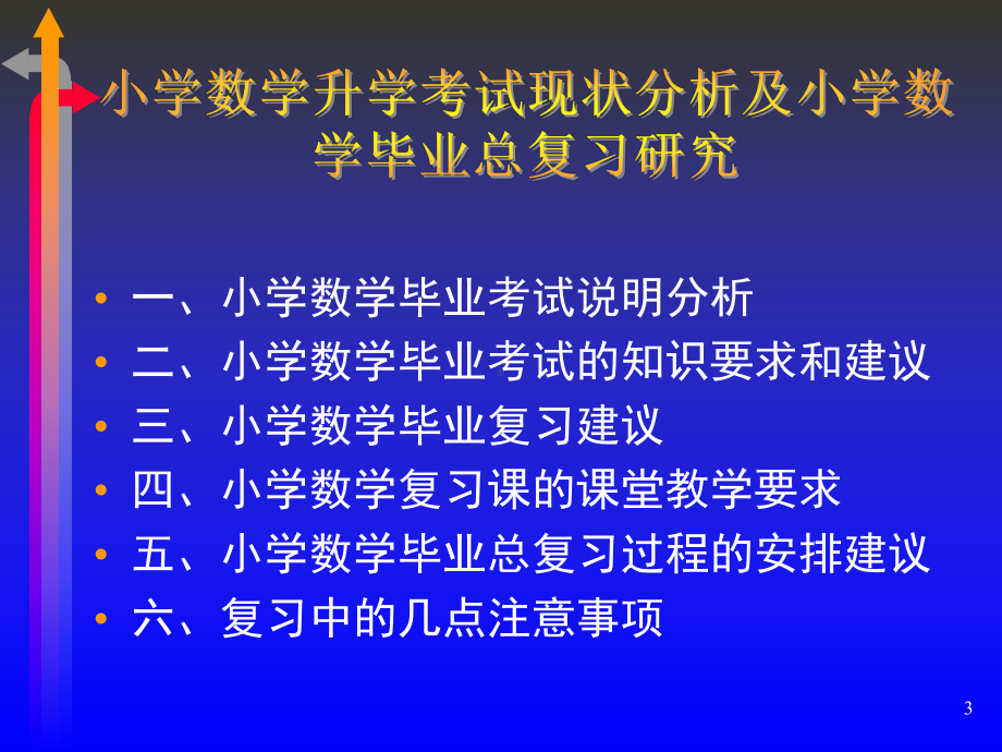 小学数学升学考试现状分析及小学数学毕业总复习研究-课件.ppt_第3页