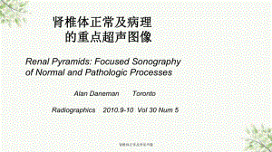 肾椎体正常及异常声像课件.ppt