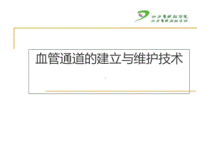 血管通道建立与维护技术课件.ppt