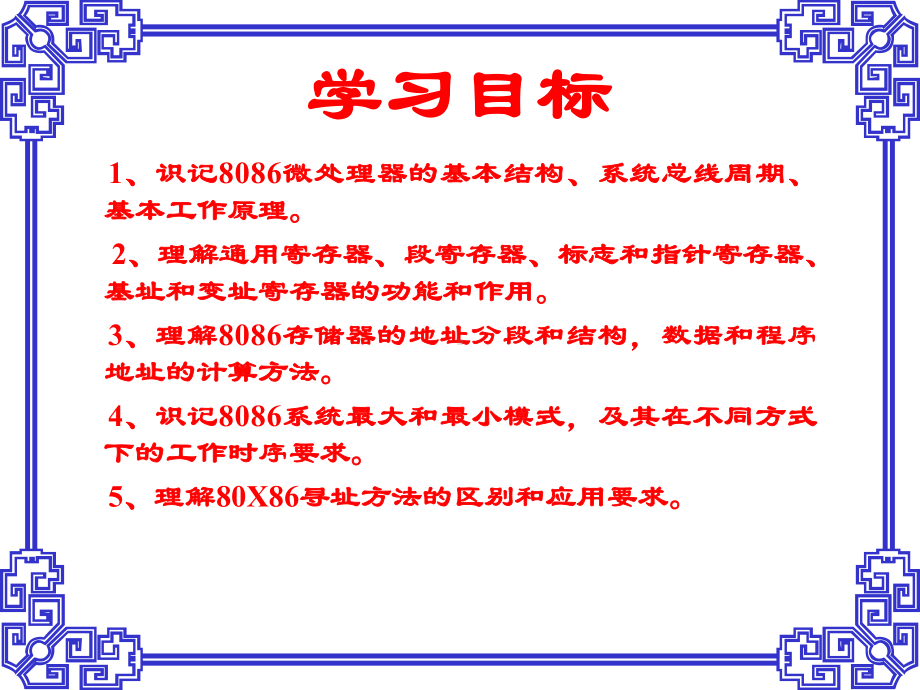 微机原理及其应用第二章8086微处理器与汇编语言(上)-课件.ppt_第3页