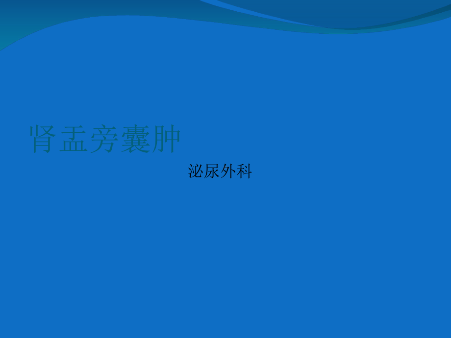 肾盂旁囊肿课件-2.ppt_第1页