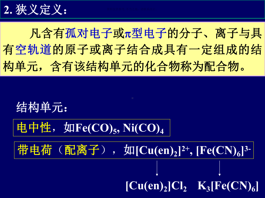 配位化合物主题医学知识课件.ppt_第3页