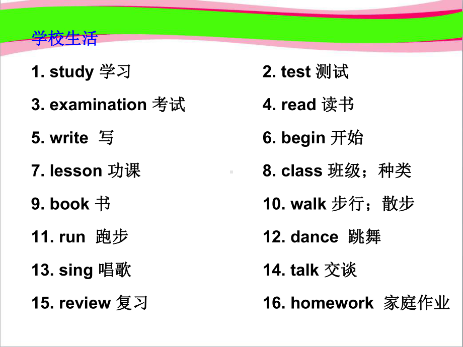 中考英语话题读写训练日常活动课件(含答案).ppt_第3页