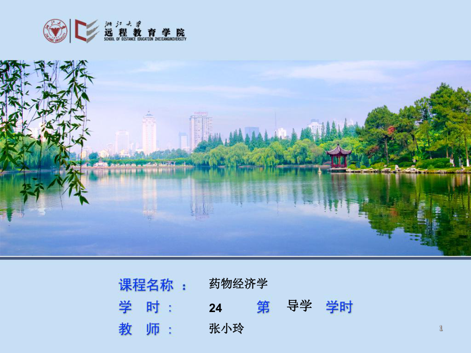 药物经济学第一章课件.ppt_第1页