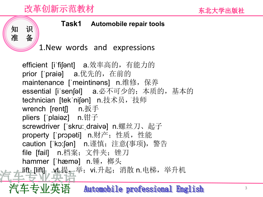 汽车专业英语project2-Automobile-repair-tools-and-equipment[精]课件.ppt_第3页