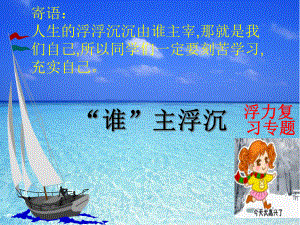 浮力专题复习分解课件.ppt