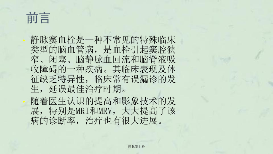 静脉窦血栓课件.ppt_第1页