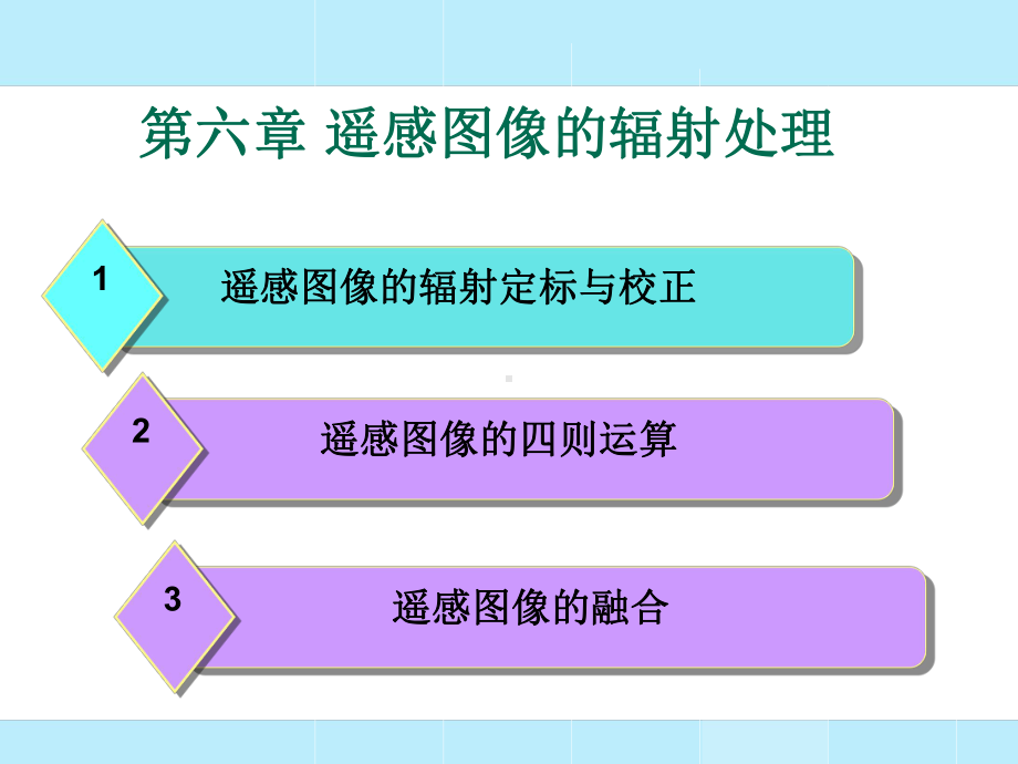 第六章遥感图像辐射处理2教材课件.ppt_第1页