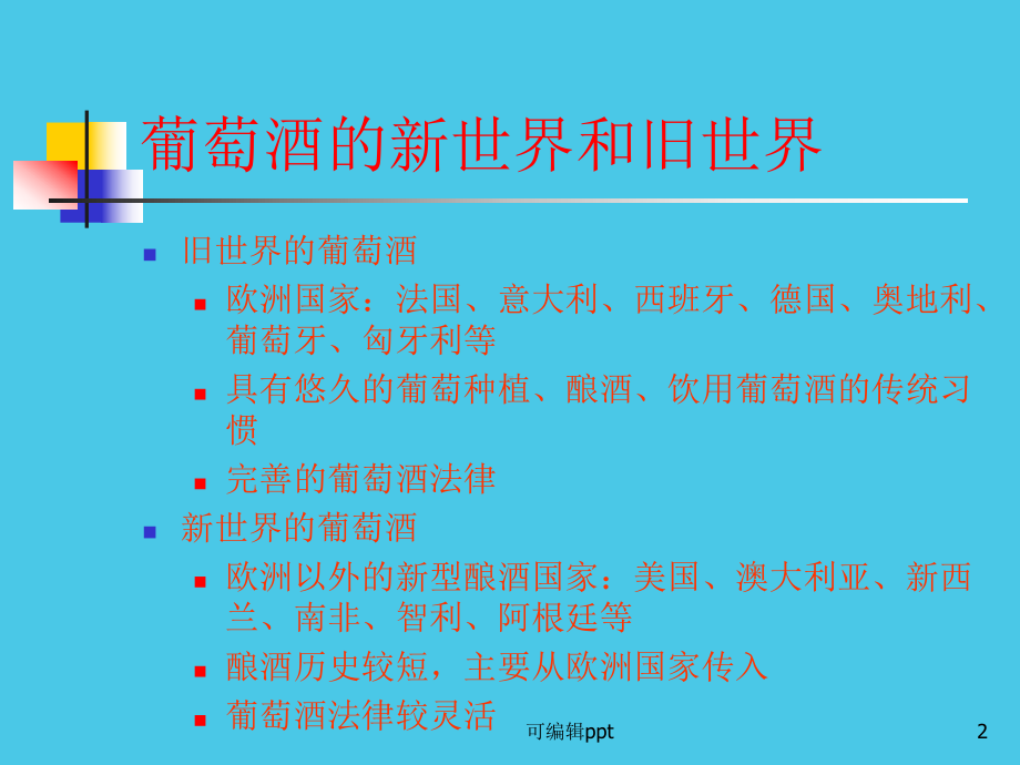 葡萄酒文化世界各国葡萄酒课件.ppt_第2页