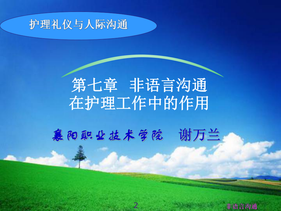 非语言沟通在医疗护理工作中的作用培训课件.ppt_第2页