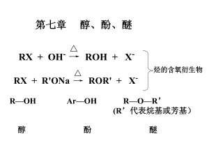 有机化学醇酚醚-课件.ppt