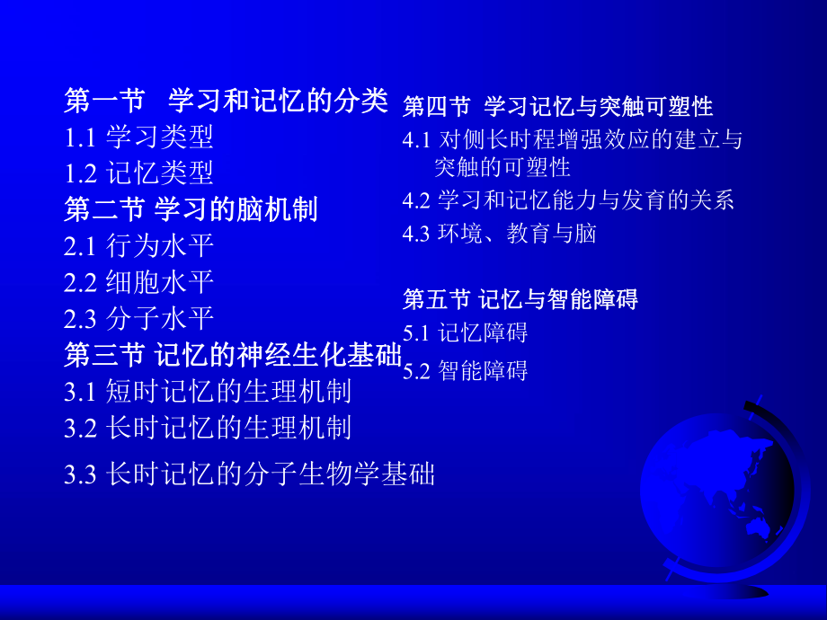 学习及记忆的神经生物学基础课件.ppt_第2页