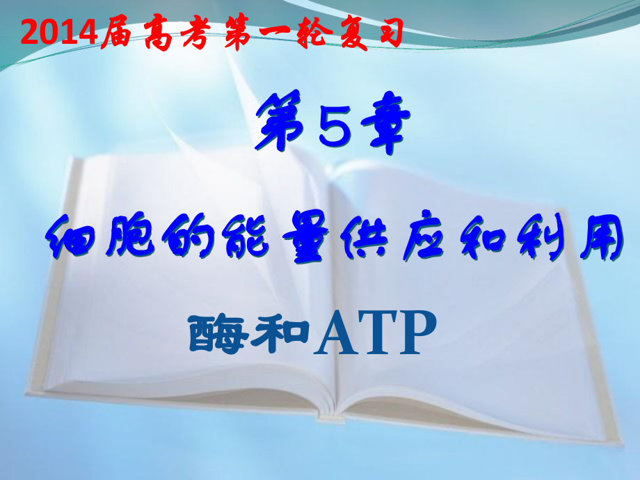 生物一轮复习酶及ATP课件.ppt_第1页