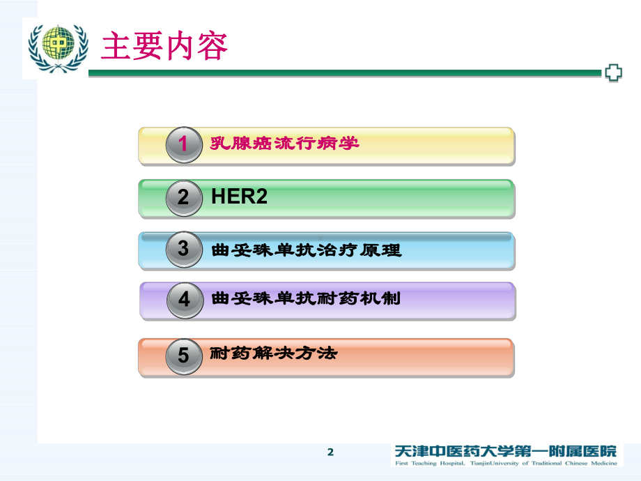 曲妥珠单抗治疗HER2阳性乳腺癌的机制耐药及对策概要-共49张课件.ppt_第2页