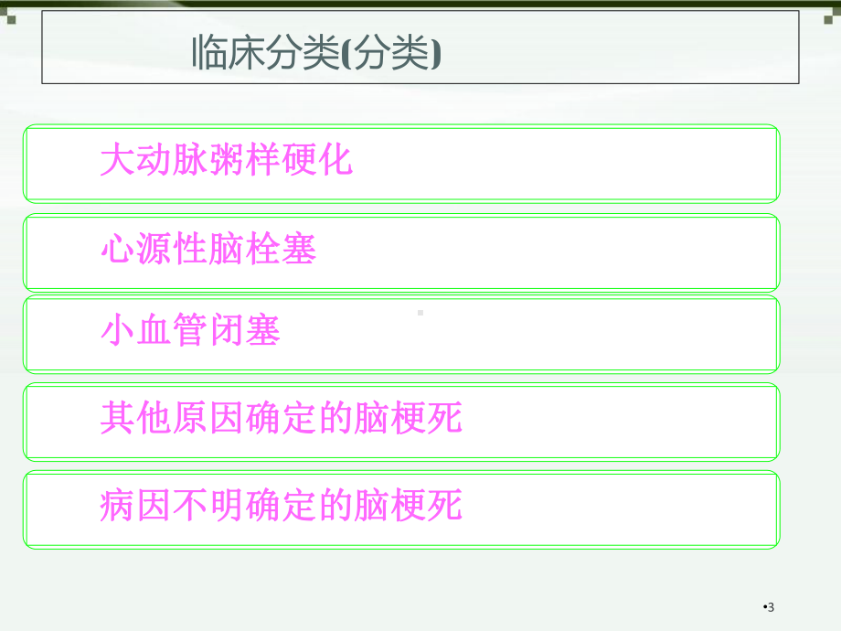 脑梗塞分类与治疗学习课件.ppt_第3页