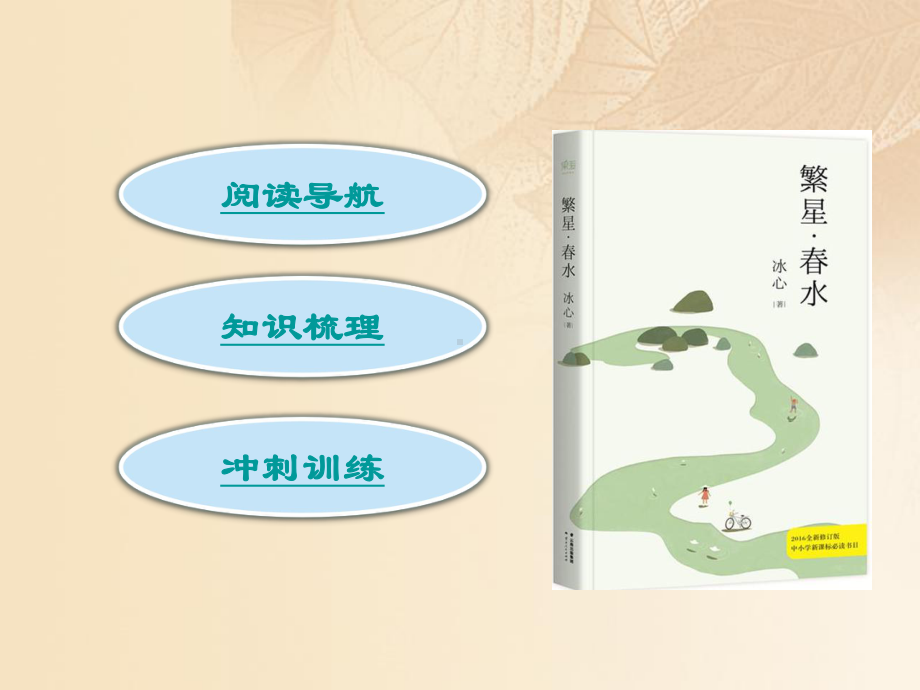 中考语文冲刺名著阅读复习课件：考纲4-繁星春水(共67张).ppt_第2页