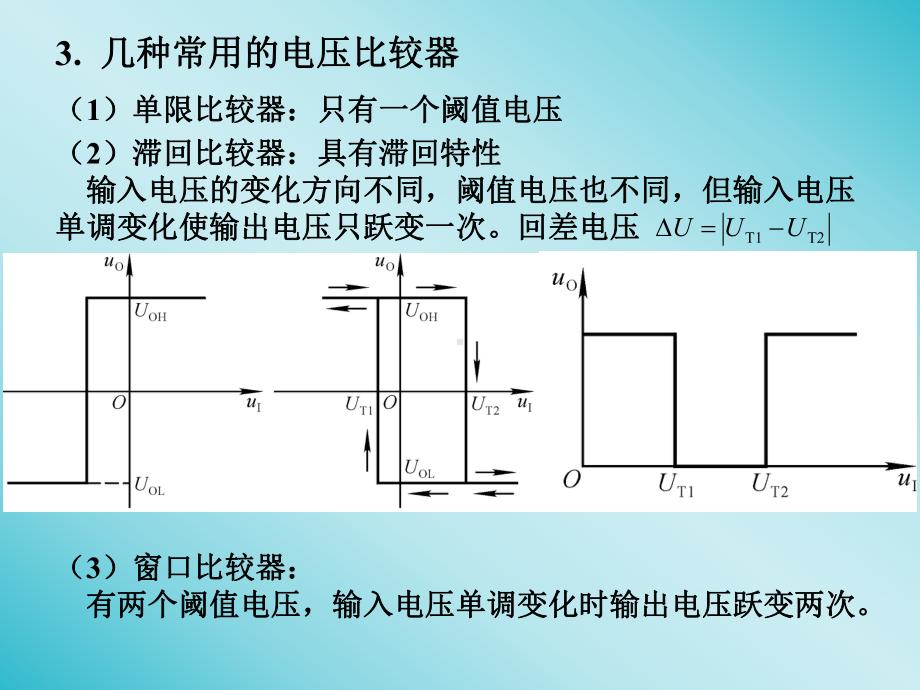 模电课件95电压比较器解读.ppt_第3页