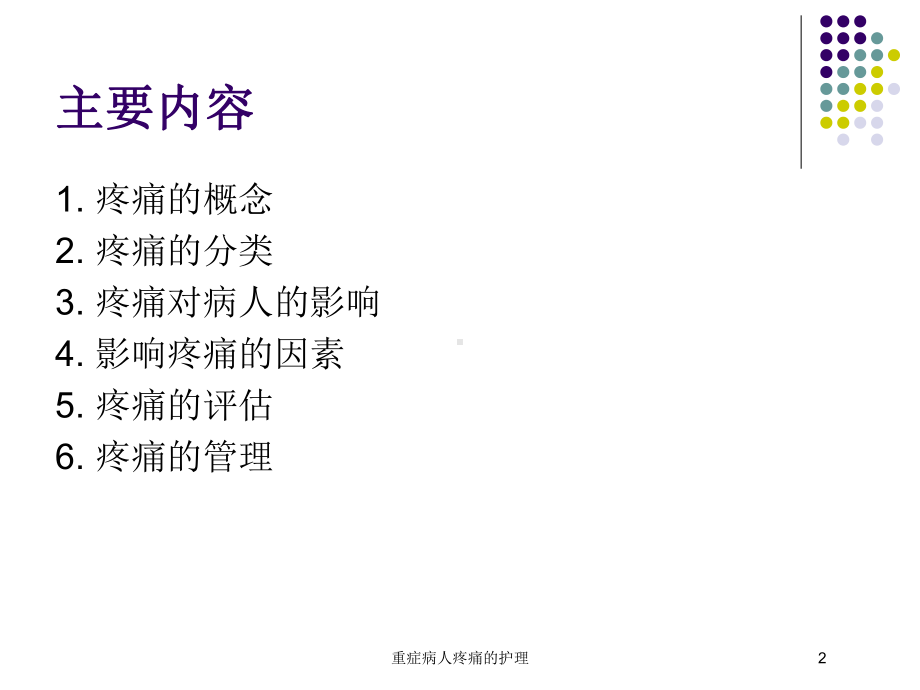 重症病人疼痛的护理培训课件.ppt_第2页