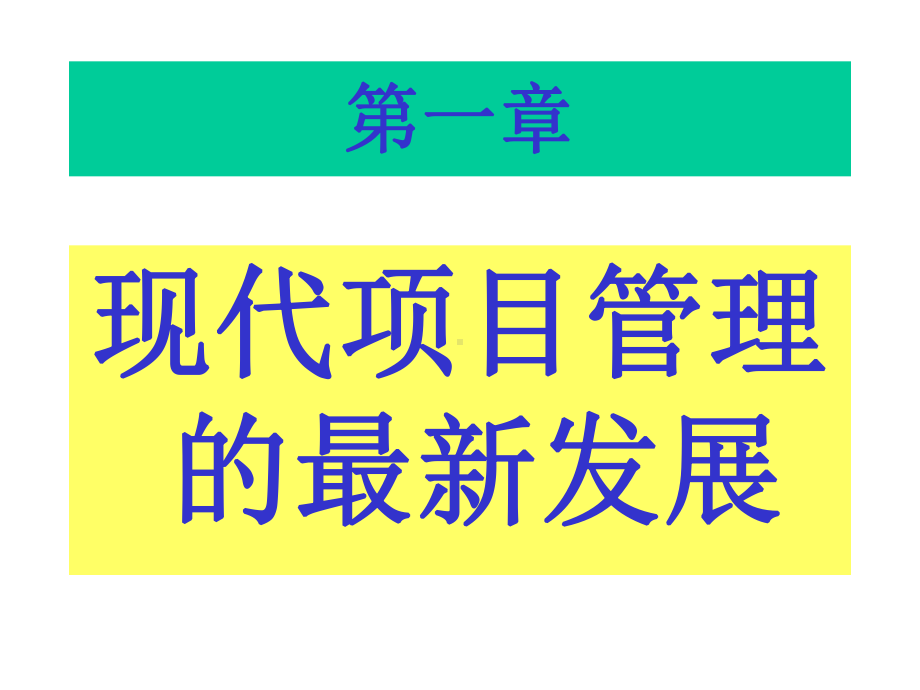 现代项目管理课程讲义课件.ppt_第2页