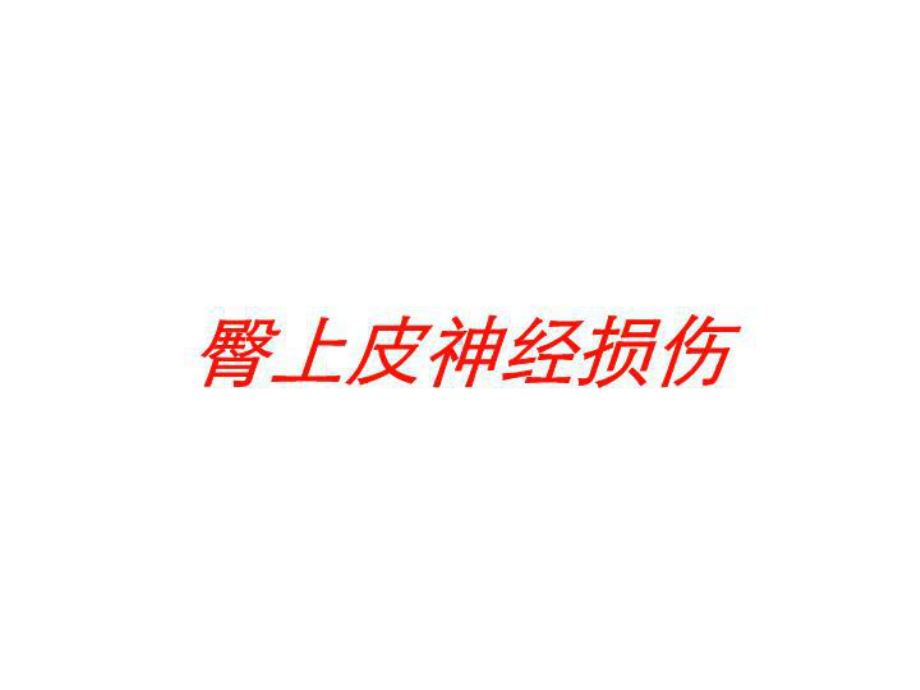 臀上皮神经损伤培训课件.ppt_第1页