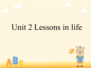 Unit 2 Lessons in life Using language （ppt课件） -2022新外研版（2019）《高中英语》选择性必修第四册.pptx