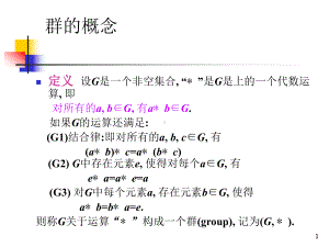 密码学基础群(循环群-生成元)课件.ppt