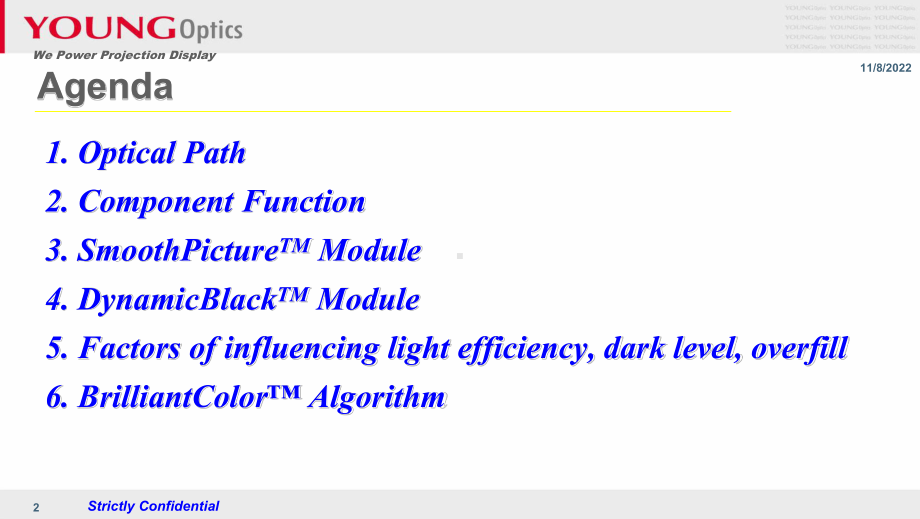 投影机基本介绍-Seminar-on-Fundamental-DLP-Optical-Engine--jarder--071505课件.ppt_第2页