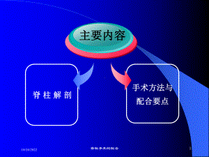 脊柱手术的配合培训课件.ppt