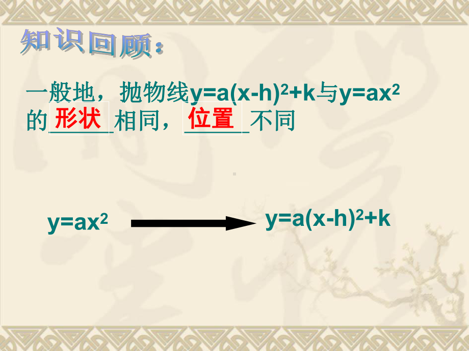 二次函数y=ax2+bx+c的图像与性质课件.ppt_第2页