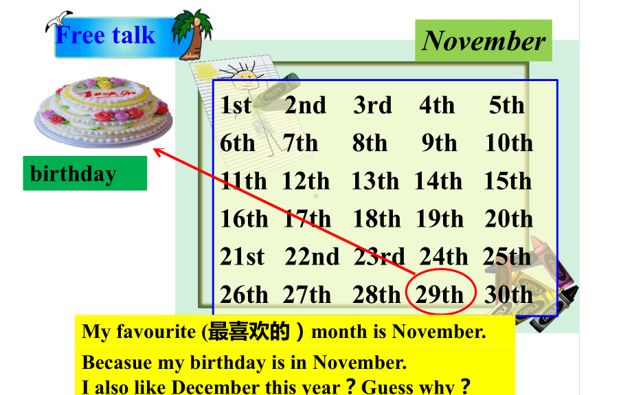 Unit 8 When is your birthday Section B 2a-2c（ppt课件）(001)-2022秋人教新目标版七年级上册《英语》.pptx_第2页