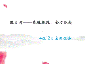 拖延症主题班会教学课件.ppt