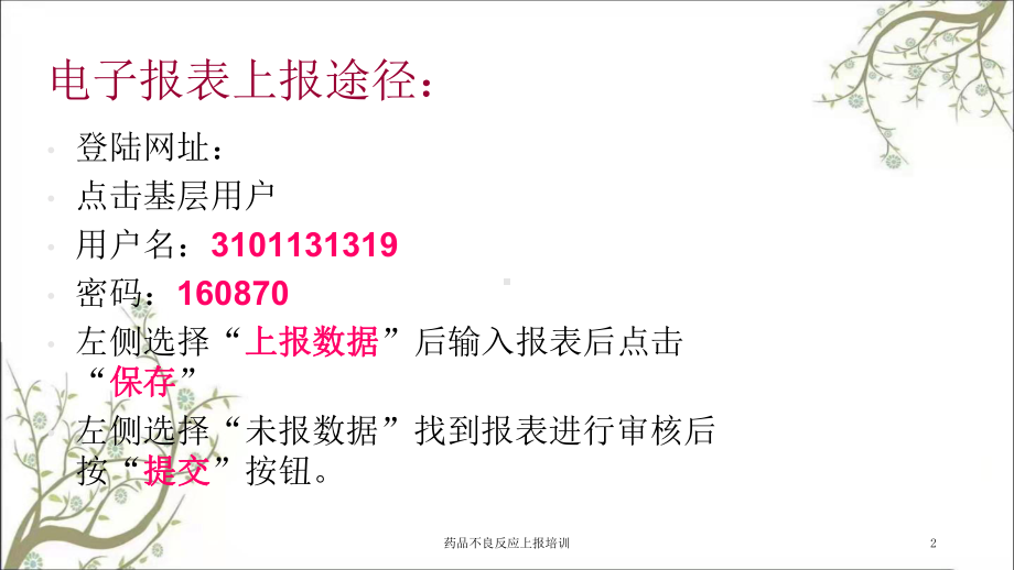 药品不良反应上报培训课件.ppt_第2页