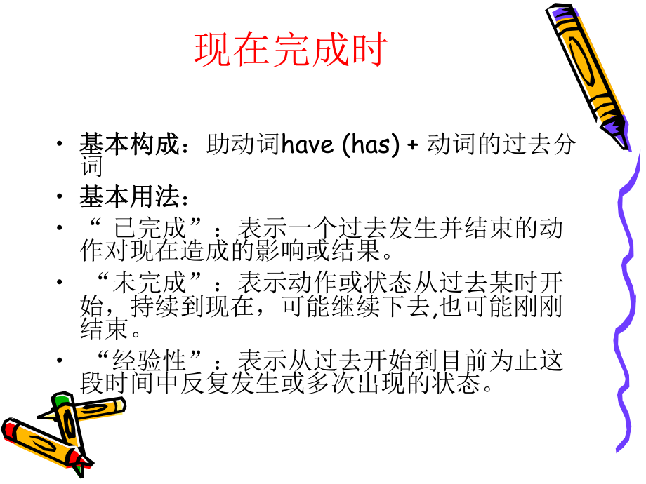 现在完成时与现在完成进行时的区别概要课件.ppt_第2页